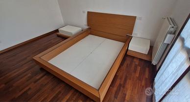 Set Letto Matrimoniale Moderno + 2 Comodini coordi