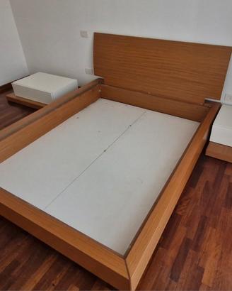 Set Letto Matrimoniale Moderno + 2 Comodini coordi
