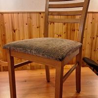 Sedie da cucina in legno imbottite