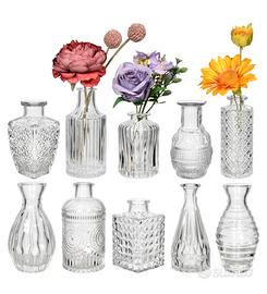 Set di 4x20 vasi in Vetro Trasparente 