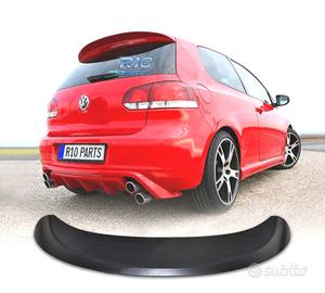 SPOILER ALETTONE VOLKSWAGEN VW GOLF 6 08-12 ABS