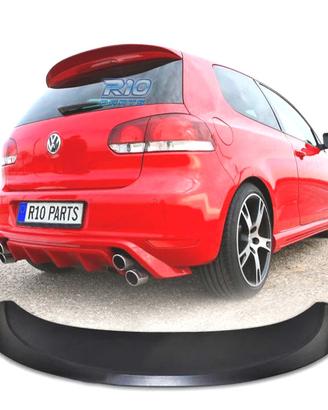 SPOILER ALETTONE VOLKSWAGEN VW GOLF 6 08-12 ABS