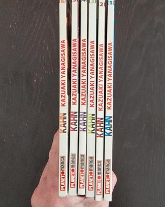 Primi 5 numeri manga Khan Sul Filo Del Terrore
