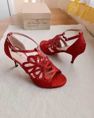 Scarpe ballo La Rosa del Tango n.38 Made in Italy