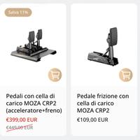 MOZA CRP2 - bundle con Frizione