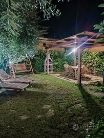 App. c/Giardino arredato indip. 150mt mare