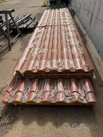 Pannelli coibentati finto coppo