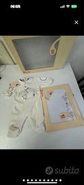Set Brums neonato unisex tutina e completo culla