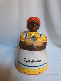 PORTATOVAGLIOLI IN CERAMICA "REPUBLICA DOMINICANA"
