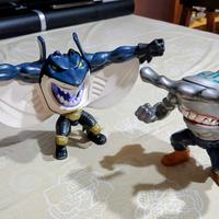 Street Sharks MantaMan e Jab vintage 
