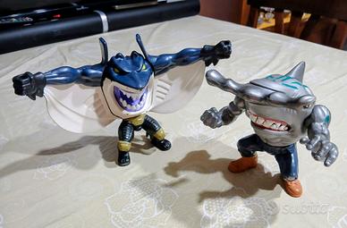 Street Sharks MantaMan e Jab vintage 