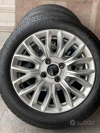 Cerchioni e pneumatici da neve per fiat 500
