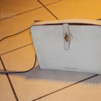 Borsa da donna in cuoio bianco