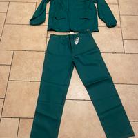 Giacca e pantalone da lavoro flame retardant