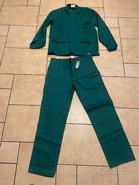 Giacca e pantalone da lavoro flame retardant