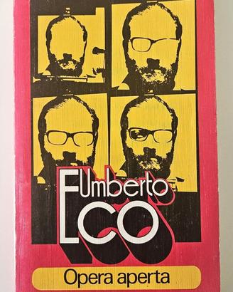 PRIMA EDIZIONE  OPERA APERTA  Umberto Eco 1976
