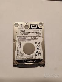 Hard Disk 2,5 da 500GB