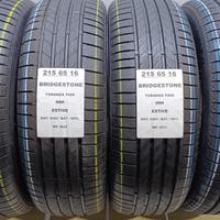 4 GOMME 215 65 16 BRIDGESTONE 100% RIF3633
