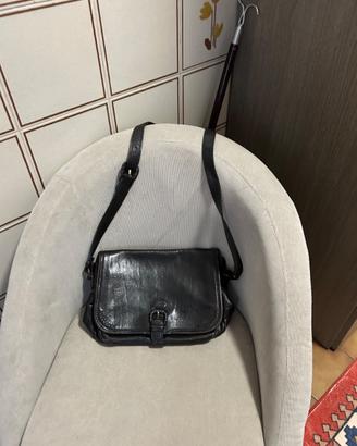 The Bridge vintage in pelle nera – condizi