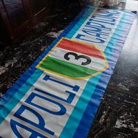 Striscione 3°Scudetto Napoli(usato)