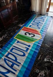 Striscione 3°Scudetto Napoli(usato)
