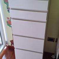CASSETTIERA IKEA MALM 6 CASSETTI 