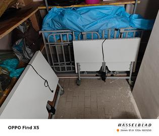 letto ortopedico elettrico 