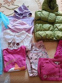 abbigliamento bimba 2/4 anni , invernale 