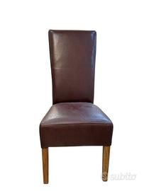 Poltroncina in pelle