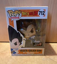 Funko pop vegeta galick gun only game stop 712