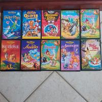 Videocassette vhs cartoni animati di Walt Disney
