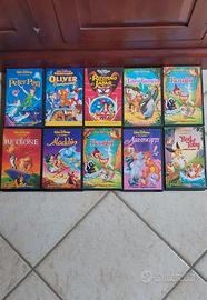 Videocassette vhs cartoni animati di Walt Disney