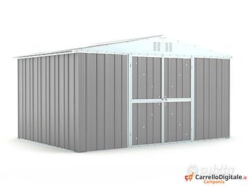 Box lamiera deposito Acciaio 403x269 grigio chiaro