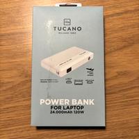 Powerbank Tucano per laptop da 24.000mAh 120W