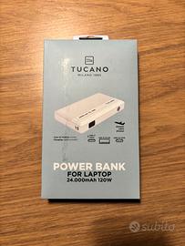 Powerbank Tucano per laptop da 24.000mAh 120W