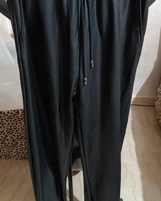 Pantaloni ecopelle 