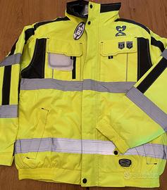 Giubbotto fluo giallo da lavoro NUOVO invernale e
