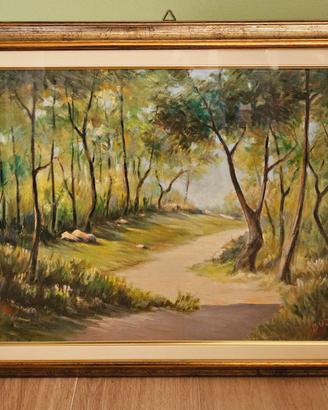 Quadro paesaggio pittore Buzzi