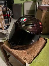 Casco AGV PISTA GP RR red carbon S