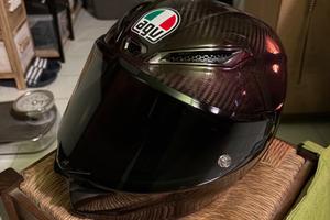 Casco AGV PISTA GP RR red carbon S