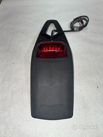 Portatarga LED Racetech Extreme nero/rosso