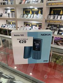 NOKIA 105 HMD BLUE PROMO SIGILLATO