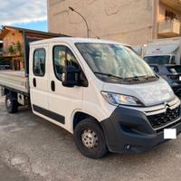Citroen jumper doppia cabina 7 posti cassone fisso