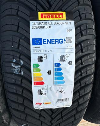 205/60/16 4STAGIONI NUOVE PIRELLI 