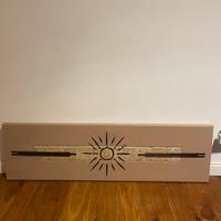 Quadro decorativo moderno con inserti in pietra