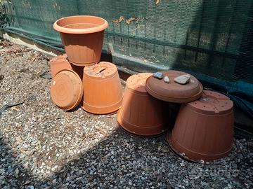 Vaso + Sottovaso (leggi descrizione)