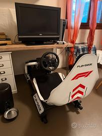 PlayStation 5 disk + sedile playset F1 + volante