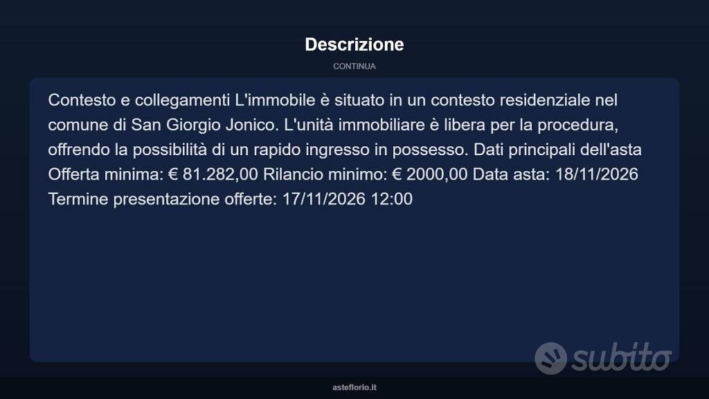 Appartamento – San Giorgio Ionico, Taranto - Vista 4