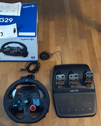 Volante e Pedali Logitech G29 per PlayStation e PC