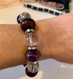 Bracciale con pietre dure - nuovo